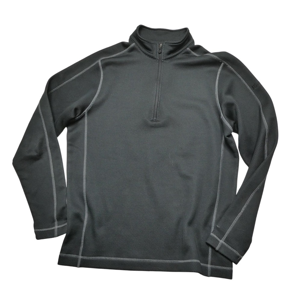 Nike Golf Therma Pullover Mens Medium Black 1/4 Zip Microsoft Long Sleeve Top